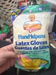 Vintage Rubber Gloves Mr. Clean Hand Helpers Yellow Sz. Fixed Price $9.99.