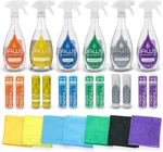 Jaws Cleaners Ultimate Cleaning Kit Bottles 12 Refill Pods Microfiber. Fixed Price $73.90.