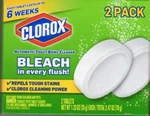 Clorox Automatic Toilet Bowl Cleaner Tablets 2 Pack Tough Stain Repellent. Fixed Price $14.49.