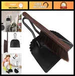 Handheld Dust Pan Brush Set - Heavy Duty Metal, Angled Design, Easy Grip. Fixed Price $32.39.