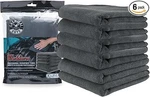 Chemical Guys - Workhorse Microfiber Towel, Black (16 X In.) (pack 6). Fixed Price $12.59.