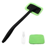 Rierdge Car Window Cleaner Kit Windshield Cleaning Tool With Extendable Long.... Fixed Price $13.88.