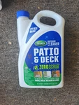 Scotts .5 Gal Concentrate Patio & Deck Cleaner Zero Scrub. Fixed Price $39.99.