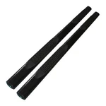 Black 4IN Oval Straight W/step Pads Nerf Bar For 17-19 Honda Ridgeline Crew. Fixed Price $253.20.