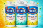3 Pack Clorox Disinfecting Wipes, Bleach Free Cleaning, Multi-surface. Fixed Price $21.99.