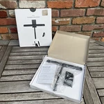 West Elm Blomus Modo Shower Squeegee Black Steel Silicone Ob Nib. Fixed Price $39.95.