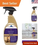 Streak-free Shine For Granite, Quartz, Marble, Travertine, Natural Stone Coun.... Fixed Price $20.65.