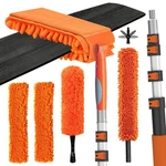 Laanpole 26FT Reach Ceiling Fan Cleaner Duster, Blade Kit With 5-20F. Fixed Price $117.99.