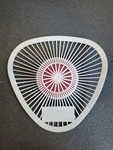 12 Impact Urinal Cherry Screen Deodorized Block 7.25" Diameter #9400C. Fixed Price $19.95.