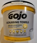 Gojo 6398-302 Scrubbing Towels Hand & Surface Citrus Scent 170 Count Bucket. Fixed Price $28.00.