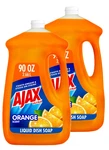 2PK Ajax Ultra Triple Action, Dishwashing Liquid Soap, Orange 90 Fl Oz. Fixed Price $16.02.