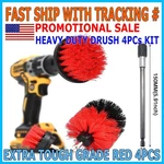 Drill Brush Set Power Scrubber Attachments For Carpet Tile Grout Cleaning. Fixed Price $8.95.