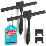 Alflod 2PACK 12-INCH All-purpose Shower Squeegee For Doors, Bath Linen.... Fixed Price $27.62.