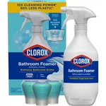 Clorox Bathroom Foamer Starter Kit Concentrated Cleaner Refillable Spray Bottle. Fixed Price $16.79.