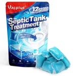 Vacplus Septic Tank Treatment 12 Pcs For 1-YEAR Supply, Dissolvable Packs Wit. Fixed Price $15.32.