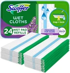 Swiffer Sweep + Mop, Wet Pads Refill, Floor Cleaner For Dirt, Dust, Hair, Cleani. Fixed Price $16.82.