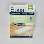 Bona Disposable Dusting Cloths For Hard-surface Floors 10 Ct Mop Refill 17 X5. Fixed Price $29.00.