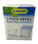 Humydry 3 Pack Refill Moisture Absorber 15.9OZ. Unscented. Fixed Price $14.99.