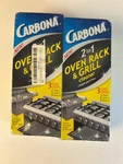 2 Carbona Pro Care Oven Rack And Grill Cleaner Kit 16.8OZ New Sealed. Fixed Price $18.99.