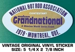 National Hot Rod Association 1979 Montreal Sanair Vintage Original Decal Sticker. Fixed Price $9.40.