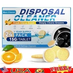 Garbage Disposal Cleaner Tablets D-limonene Deep Odor Control Citrus Fresh. Fixed Price $8.28.