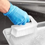Carlisle Sparta 40024EC02 White 6" Hand Scrub Brush. Fixed Price $14.99.