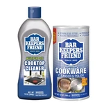 Bar Keepers Friend Stove Top Cleaner And Cookware Polish Set Non Scratching. Fixed Price $22.69.