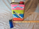 Vintage : Liquid Glass Ultimate Auto Polish 16OZ Tin Can Rare Colors. Fixed Price $35.50.
