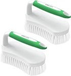 Amazer Scrub Brush Cleaning Comfort Grip Stiff Bristles 2 Pack Green. Fixed Price $14.47.