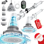 Outring Electric Spin Scrubber With Big Display, Fast Charging Cordless Beige. Fixed Price $66.67.