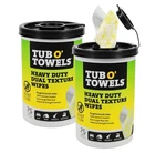 Tub Towels Heavy-duty 10" 12" Cleaning Wipes Dual Texture, 75 Count Pack. Fixed Price $34.19.