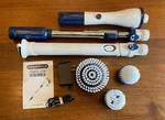 Casabella Extendable/adjustable Power Spin Scrubber With Three Brushes. Fixed Price $15.95.