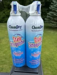 Sealed Lot Of 2 Chem-dry Stain Extinguisher Carpet Remover Cleaner. Fixed Price $101.99.