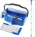 Professional Cleaning Kit With Bucket 3 Gallon, 76" Long Handle Window.... Fixed Price $56.70.