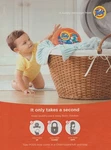 2018 Tide Laundry Detergent - Cute Crawling Baby Reaches Pods Print Ad Photo. Fixed Price $9.71.