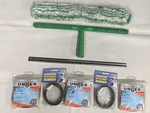 Unger 14" & 18 Window Scrubber And Squeegee With Replacement Blades. Fixed Price $75.00.
