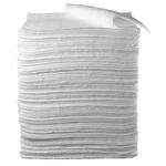 3M HP-156 Sorbent Pad, 37 1/2 Gal, 17 X 19 In, Oil, White, 100 Pk. Fixed Price $83.15.