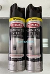 (2-PACK) Weiman Stainless Steel Appliances Stoves Ranges Cleaner & Polish 17OZ. Fixed Price $29.95.