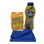Daddy Scrubber Sponge Bar Keepers Friend Soft Cleanser 26 Microfiber Cloth. Fixed Price $7.10.