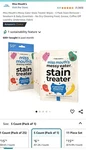 Miss Mouth's Messy Stain Treater Wipes - 5 Pack, Individually Wrapped. Fixed Price $5.00.