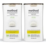 Method Dishwasher Detergent Packs, Lemon Mint, Dishwashing Rinse Aid To Lift .... Fixed Price $59.29.