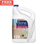 Bona Hardwood Floor Cleaner Refill 128 Oz. Fixed Price $19.97.