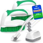 Holikme 7 Pack Deep Cleaning Brush Set, Scrub Pads With Scraper Tip For Pool Wal. Fixed Price $11.47.