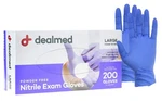 Dealmed Medical Exam 200 Count Large Nitrile Gloves, Disposable .. Fixed Price $16.99.
