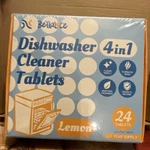 Bellavice Dishwasher Cleaner Tablets Lemon Deep Odor Eliminate 24 Pack. Fixed Price $24.99.