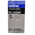 Thermal Transfer Refill Roll Brother PC202RF Black New Box One Cartridge Ink. Fixed Price $9.87.