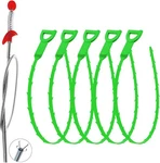Flexible Drain Clog Remover Tool, Extra Long Plumbing Snake Hair Catcher. Fixed Price $10.39.