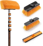 30-FOOT Exterior House Cleaning Brush Set With 5-24 Ft Extension Pole // Vinyl. Fixed Price $269.99.