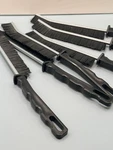 6-PACK Crevice Cleaning Brushes Grout Tile Gap Scrubber Tool Set Black. Fixed Price $6.30.
