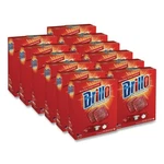 Brillo 23318 2.5" X 3" Steel Wool Soap Pads - Gray/pink (12/CARTON) New. Fixed Price $51.25.